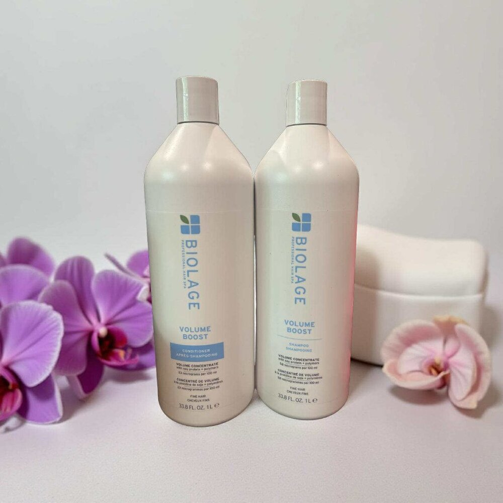Biolage Volume Boost Shampoo Conditioner 33.8 oz